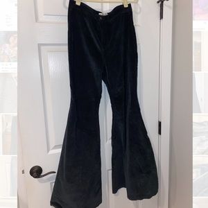 Pull On Corduroy Flare Pants
